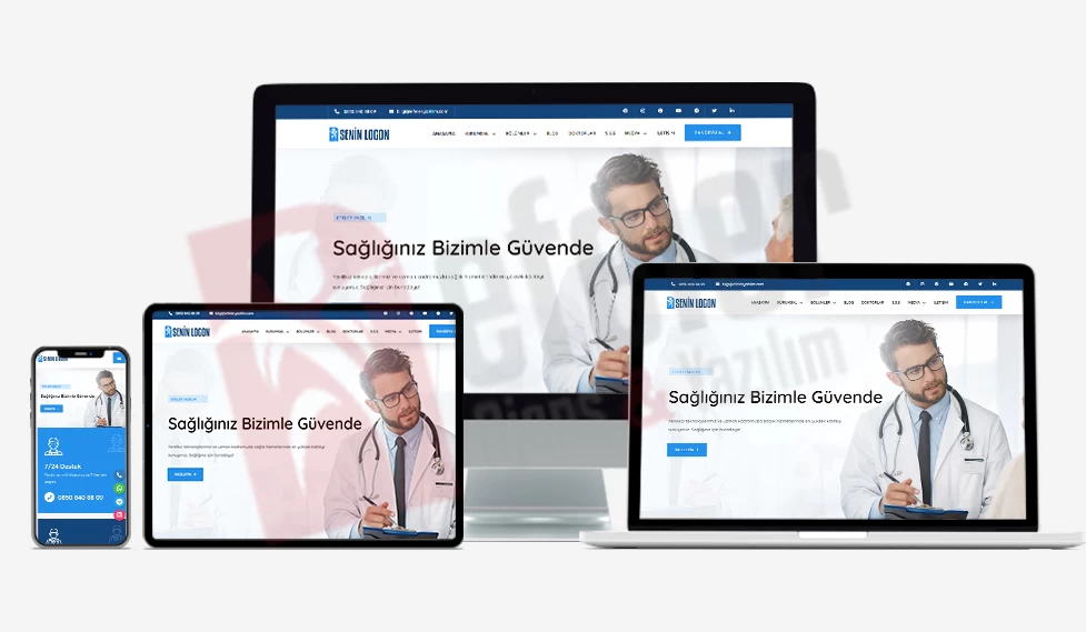 HASTANE KLİNİK MEDİKAL WEB SİTESİ - V1 CORE