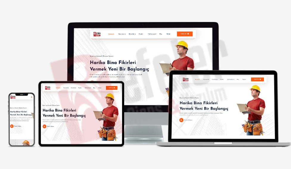 İNŞAAT WEB SİTESİ - V2 CORE