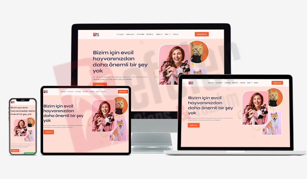 VETERİNER WEB SİTESİ - VETERİNER V1 CORE