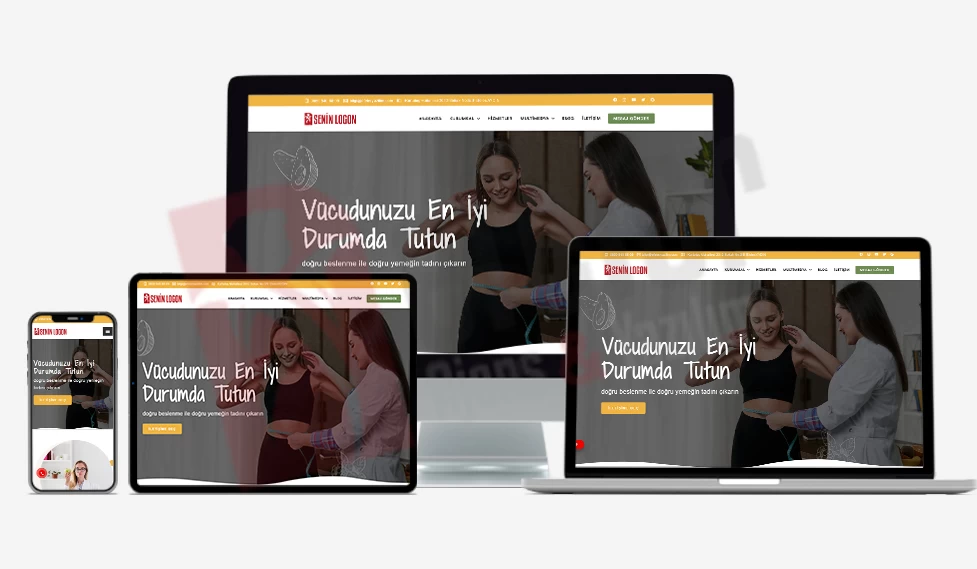 DİYETİSYEN WEB SİTESİ - V1 QUANTUM