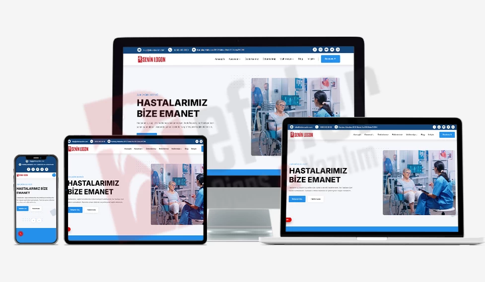 HASTANE KLİNİK MEDİKAL WEB SİTESİ - V3 CORE
