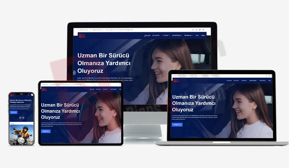 SÜRÜCÜ KURSU WEB SİTESİ - V2 CORE